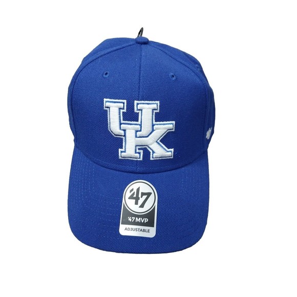 COPY - NWT University Of Kentucky Wildcats Blue '47 Fitted Hat Cap Adjustable F… - Picture 1 of 10